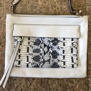 Coach Madison Felicia Crossbody 2 Tone Purse